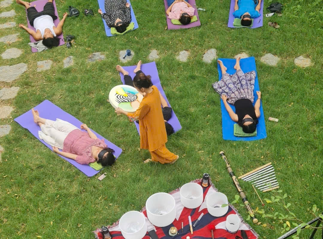 Thiền thụ động bằng âm thanh chữa lành